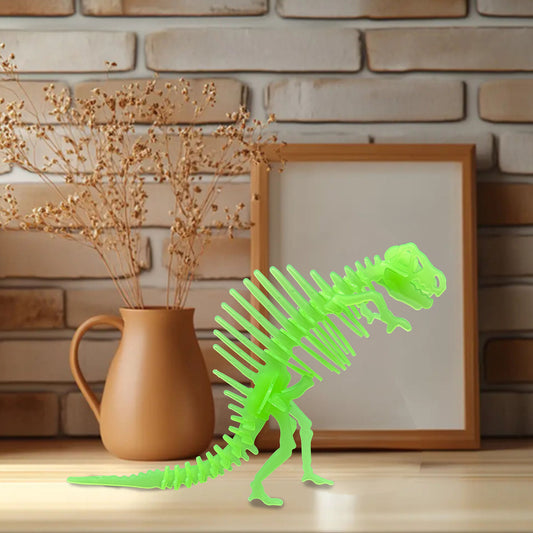 HUGRONTYCOY Glow in The Dark Building Blocks Set-Spinosaurus